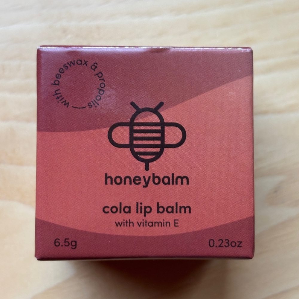 Cola Lip Balm with Vitamin E - Red